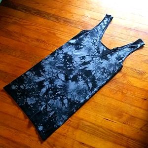 Planet Gold tye-dye bodycon mini dress